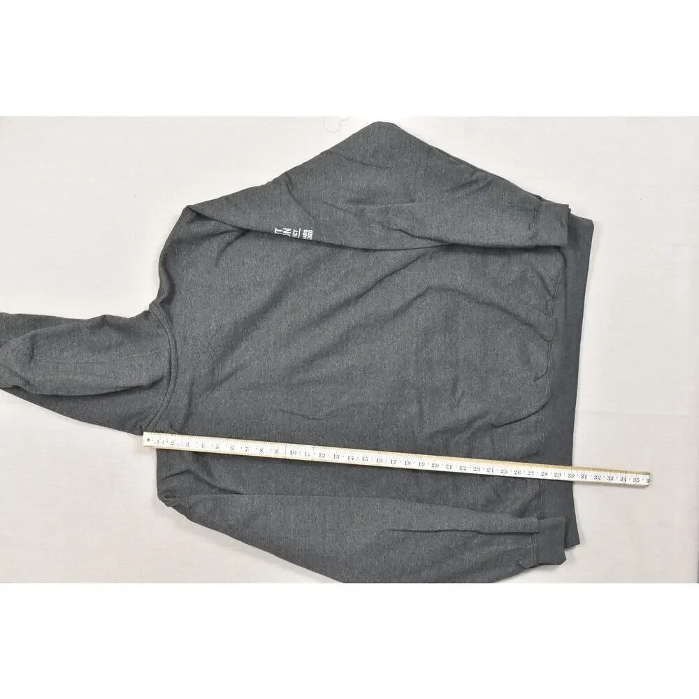Carhartt Midweight Full Zip Hoodie Carbon Heather Grey 2XL Original Fit K122-026